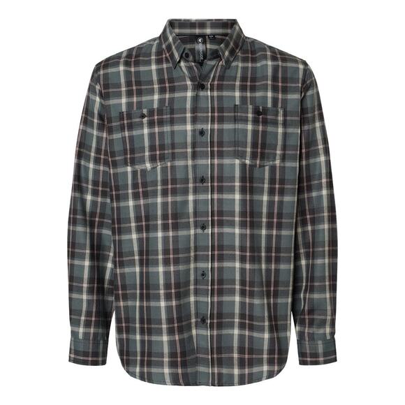 Burnside Men's Perfect Flannel Work Shirt Mens Large New with Tags - Picture 1 of 3